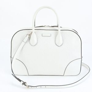 Gucci Diamante Mini Boston 354332 Leather 2WAY Shoulder Bag Crossbody